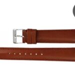 Regular Honey Leather Water-Resistant Padded Watch Band