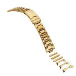 18-20-22 mm Yellow Multi-End Piece Link Band