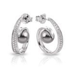 Belle Etoile Alanna Grey Earrings