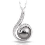 Belle Etoile Alanna Grey Pendant