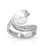 Belle Etoile Alanna White Ring