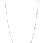 Jorge Revilla Sparkles Diamond Necklace 1.61 Carat 32" in Sterling Silver