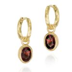 Jorge Revilla Zen Garnet Earrings