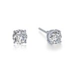 Lafonn 1.5 CTW 4 Prong Stud Earrings