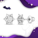 Tangled Spiderweb Girl Earrings