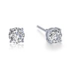 Lafonn 1.5 CTW 4 Prong Stud Earrings
