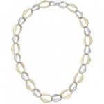 Jorge Revilla Together SS Two Tone Necklace