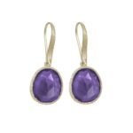 Jorge Revilla Shade SS Earrings Yellow Amethyst