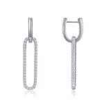 Lafonn Paperclip Drop Earrings