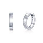 Lafonn Invisible Set Huggie Hoop Earrings