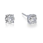Lafonn 1 CTW Solitaire Stud Earrings
