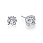Lafonn 2 CTW Solitaire Stud Earrings