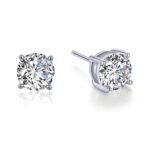 Lafonn 3 CTW Solitaire Stud Earrings