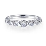 Lafonn 7 Symbols of Joy Half Eternity Band