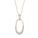 Marcello Pane Gold Plated Pendant Necklace