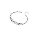 Marcello Pane Gourmet Silver Chain Bracelet