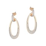 Marcello Pane Oval Drop Earrings