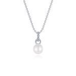 Lafonn Cultured Freshwater Pearl Necklace