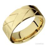 Lashbrook 14K Yellow Flatbraid Wedding Band