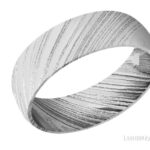 Lashbrook Damascus Woodgrain Wedding Band