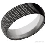 Lashbrook Damascus Wedding Band
