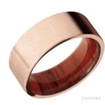 Lashbrook Distressed 14K Rose Wedding Band