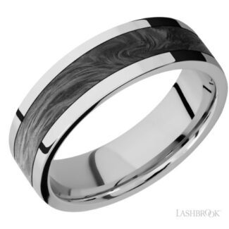 Lashbrook Colbalt Chrome Wedding Band