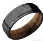 Lashbrook Zirconium and Teak Wedding Band