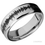 Lashbrook Custom Soundwave Wedding Band-Cobalt Chrome