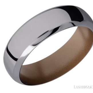Lashbrook Cerakote Wedding Band-Tantalum