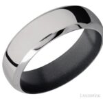 Lashbrook Cerakote Wedding Band-Titanium