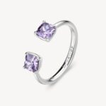 Brosway Purple Cushion Ring