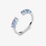 Brosway Fancy Blue Oval Open Ring