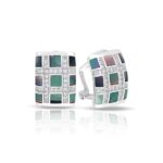 Belle Etoile Regal Black M.O.P Earrings