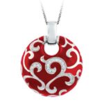 Belle Etoile Royal Red Pendant