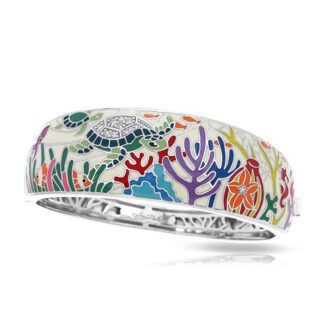 Belle Etoile Sea Turtle Ivory Bangle