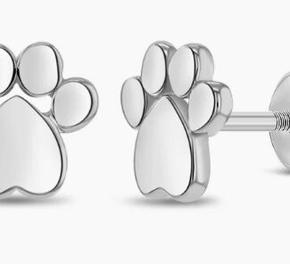 My Furry Friend Paw Kid Earrings