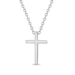 Small Cross Baby Pendant Necklace