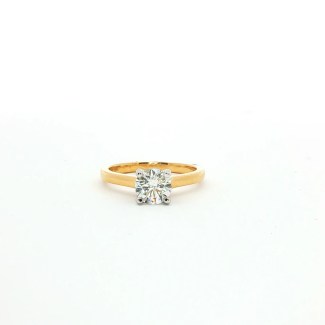 Hidden Halo Engagement Ring 1 carat