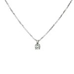 14k White Gold Diamond Necklace (0.70 carat)