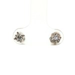 14k White Gold Diamond Stud Earrings (0.69ctw)