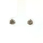 14k White Gold Diamond Stud Earrings (1.00ctw)