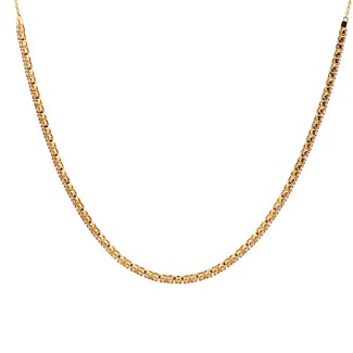 85=2.19 carat tennis necklace