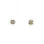14k White Gold Dimaond Stud Earrings (0.16ctw)
