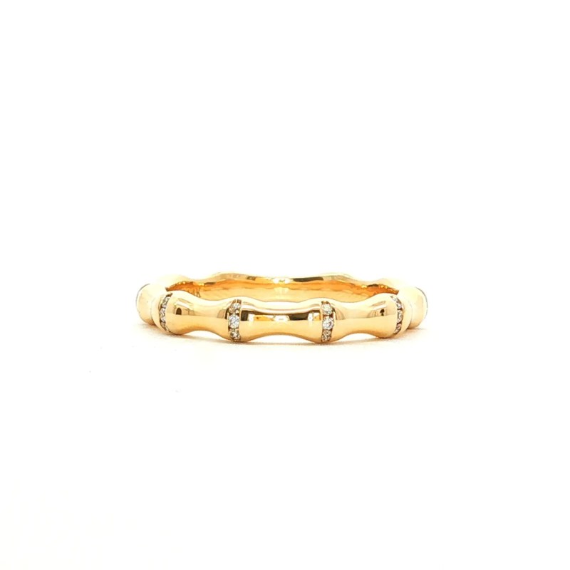 14k yellow gold stackable wedding band