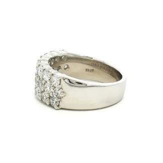 Platinum Diamond Half Anniversary Ring