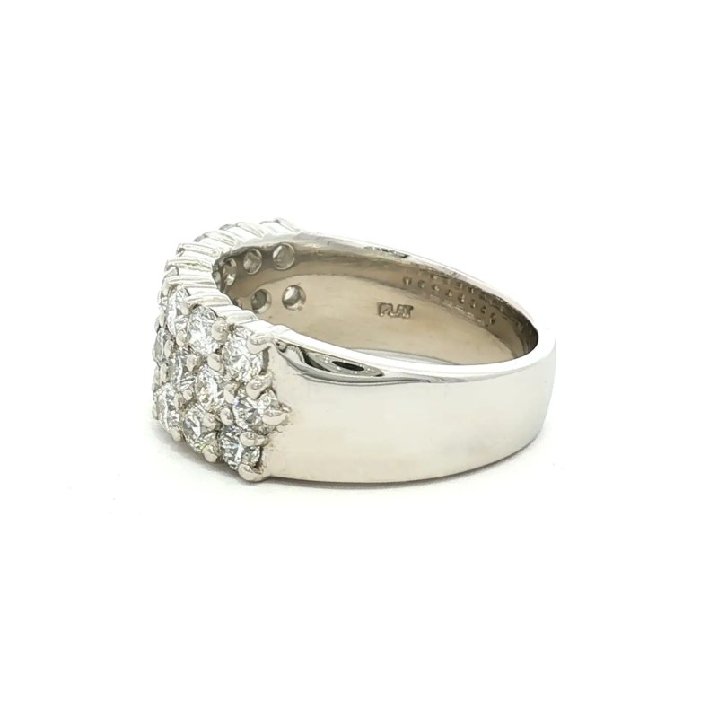 Platinum Diamond Half Anniversary Ring