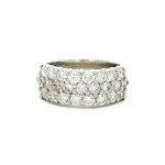 Platinum Diamond Half Anniversary Ring