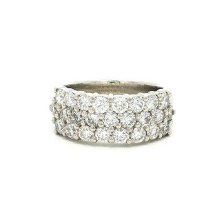 Platinum Diamond Half Anniversary Ring