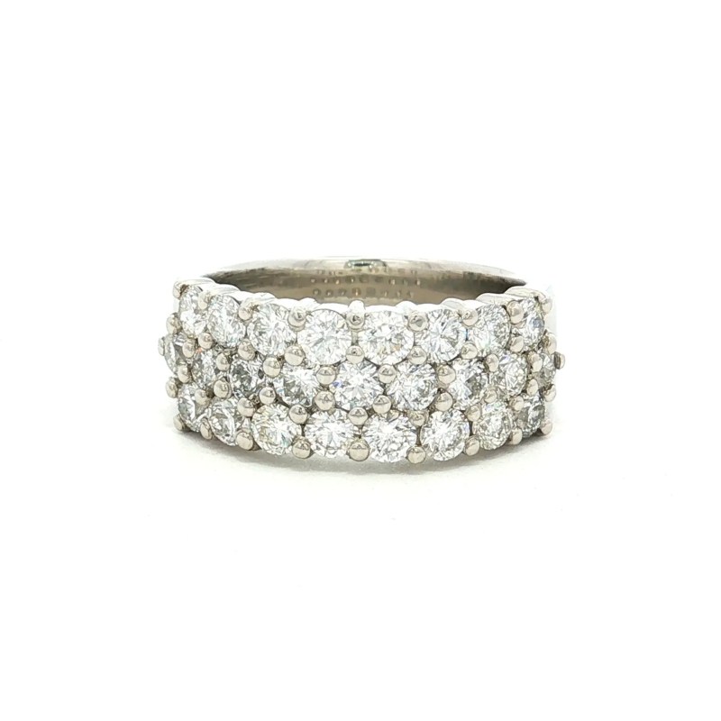 Platinum Diamond Half Anniversary Ring